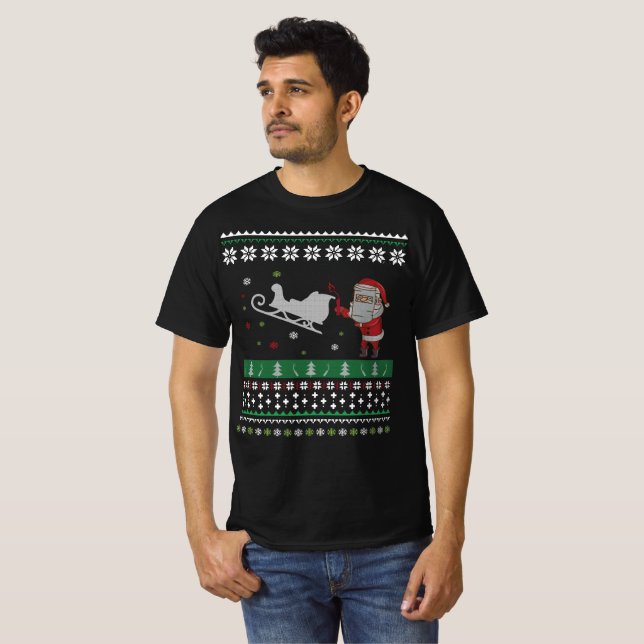 Navidades feos Sweater Welle Feliz Navidad (Anverso completo)