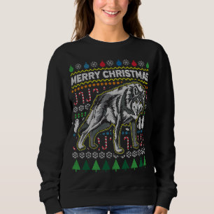 Navidades feos Sweater Wildlife Series