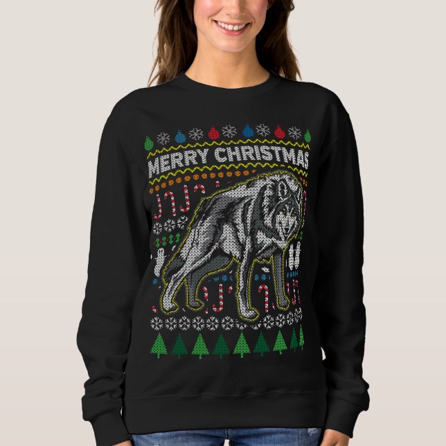 Navidades feos Sweater Wildlife Series (Anverso)