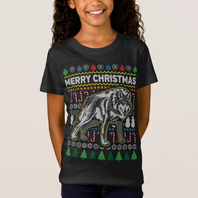 Navidades feos Sweater Wildlife Series (Anverso)