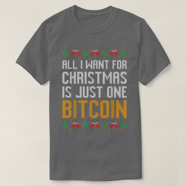 Navidades feos y divertidos, jersey cripto todo lo (Diseño del anverso)