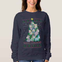 Navidades feos y suéter unicornio
