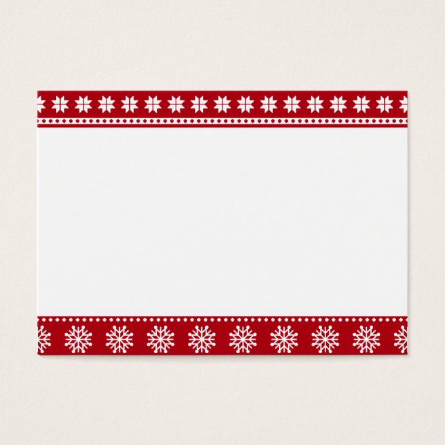 Navidades Festividad Patrón Nórdico Acogedor (Frente)