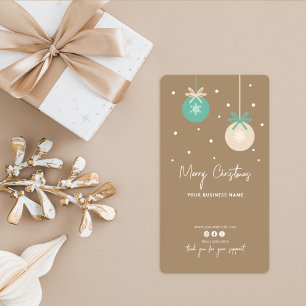 Navidades Festividades Gracias Pegatina de sellos