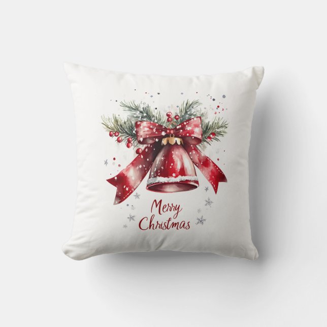 Navidades festivos Bell Cojín decorativo (Anverso)