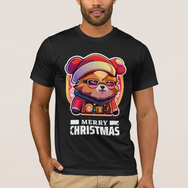navidades festivos camiseta de personalizado de os (Anverso)