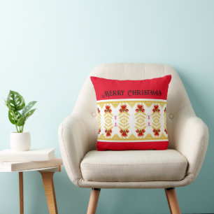 Navidades festivos - Cojín decorativo navideño