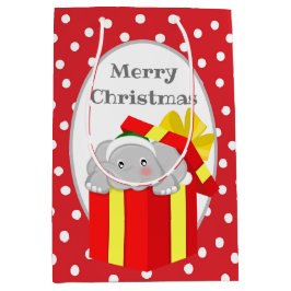 Navidades festivos elefante agregar bolsa de fiest