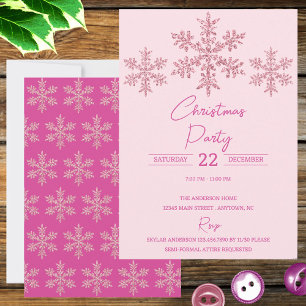 Navidades festivos elegantes de copo de nieve Glam