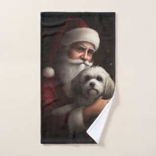 Navidades festivos habaneses con Santa Claus