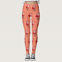 Navidades festivos Santa Claus Leggings