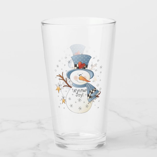 Navidades festivos snowman (Reverso)