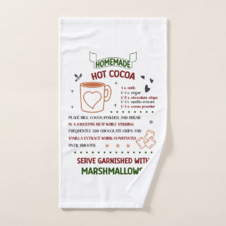 Navidades festivos Toque la receta casera de cacao