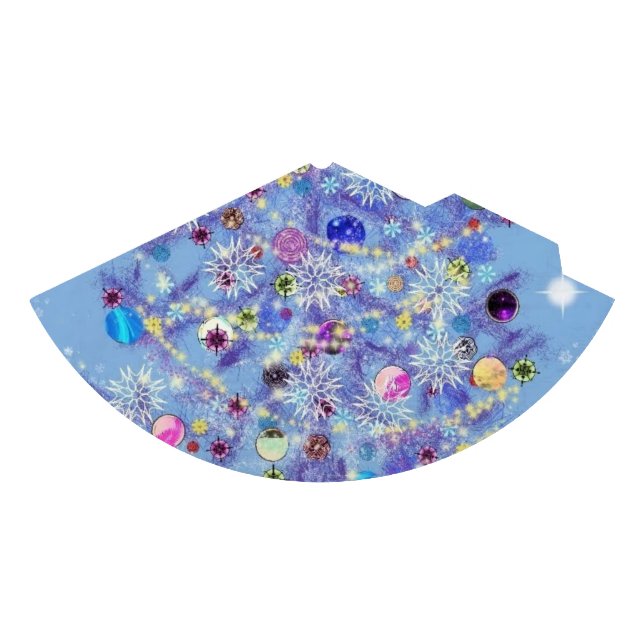 Navidades Fiesta de papel Gorra bello árbol de Nav (Anverso)