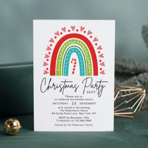 Navidades Fiesta Festividad de corazón de caña de 