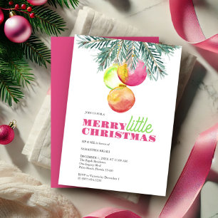 Navidades Fiesta Sip y ver invitación