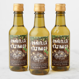 Navidades Fiesta Vainilla Extract Favor