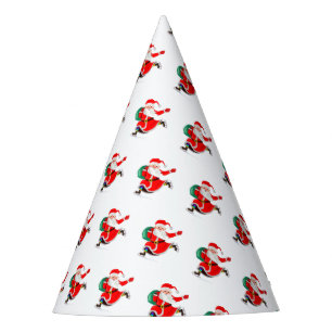 Navidades Fiestas de papel Gorras con Santa Claus