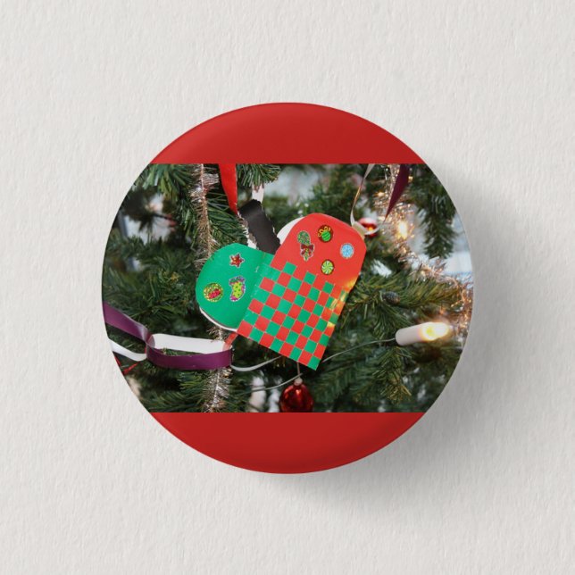 **NAVIDADES FINLANDESES** BOTÓN Y BADGE (Anverso)