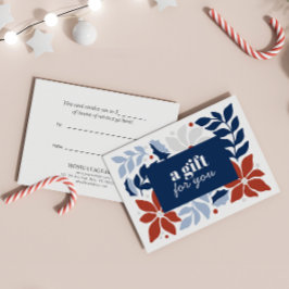 NAVIDADES FLORES ESPECIALES DE PLATA AZUL ROJO