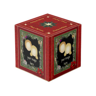 Navidades Foto Cubo con 4 de sus fotos
