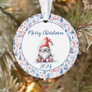 Navidades Foto Ornamento acrílico