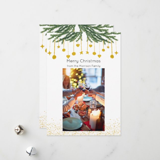 Navidades Foto Tarjeta de vacaciones, Navidades de (Anverso/Reverso In Situ)