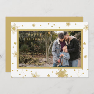 Navidades fotográficos con copos de nieve Moda cal