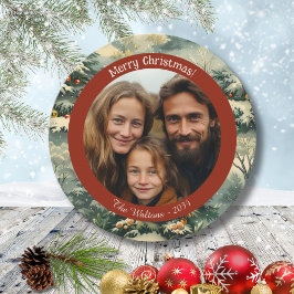 Navidades fotográficos de árbol de Navidad de époc