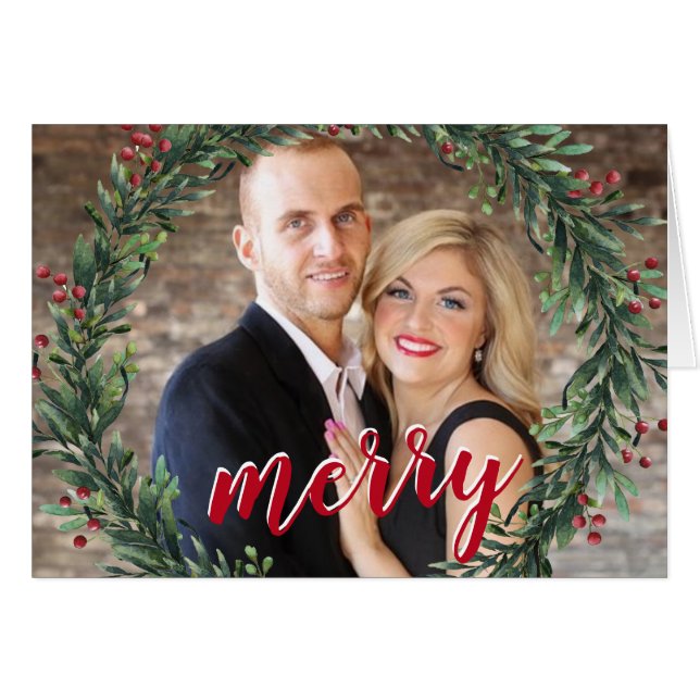 Navidades fotográficos de parejas (Anverso (Horizontal))