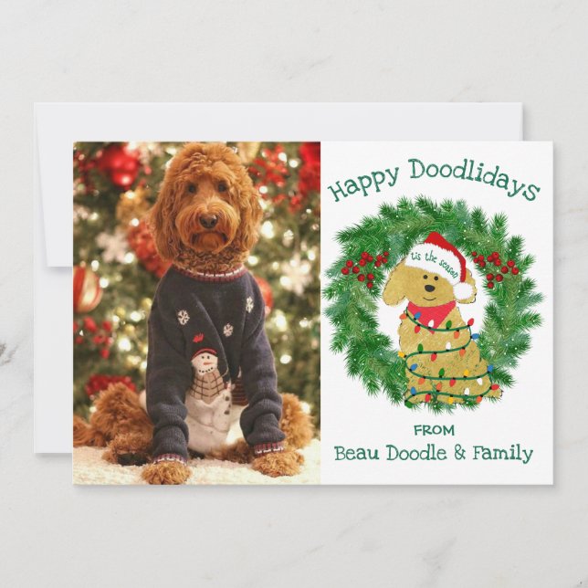 Navidades fotográficos personalizados iluminan vac (Anverso)