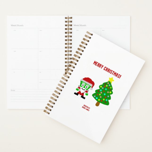 Navidades FrankenCheese Pequeño Planificador (Demostración)