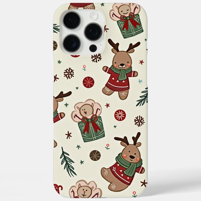 Navidades fundas de iPhone 16 Pro Max (Reverso )