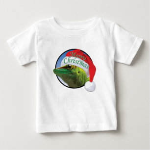 Navidades Gecko - Camiseta Baby Fine Jersey