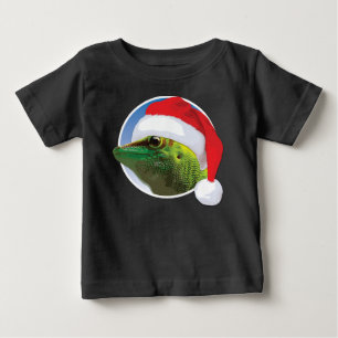 Navidades Gecko - Camiseta Baby Fine Jersey