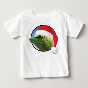 Navidades Gecko - Camiseta Baby Fine Jersey