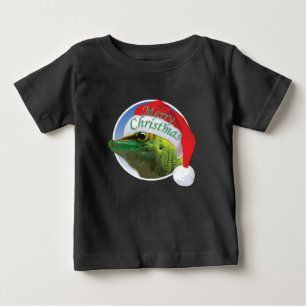 Navidades Gecko - Camiseta Baby Fine Jersey