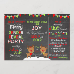 Navidades: Género de renos revelan invitación