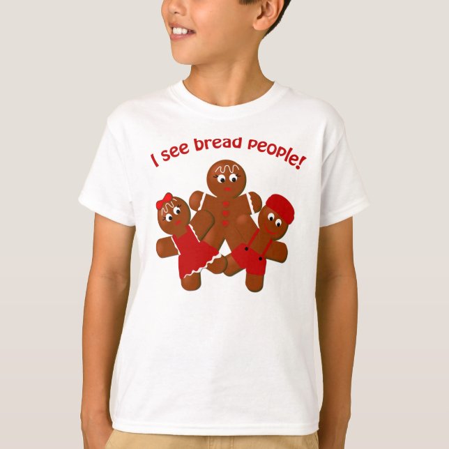Navidades Gingerbread Bread People Camiseta divert (Anverso)