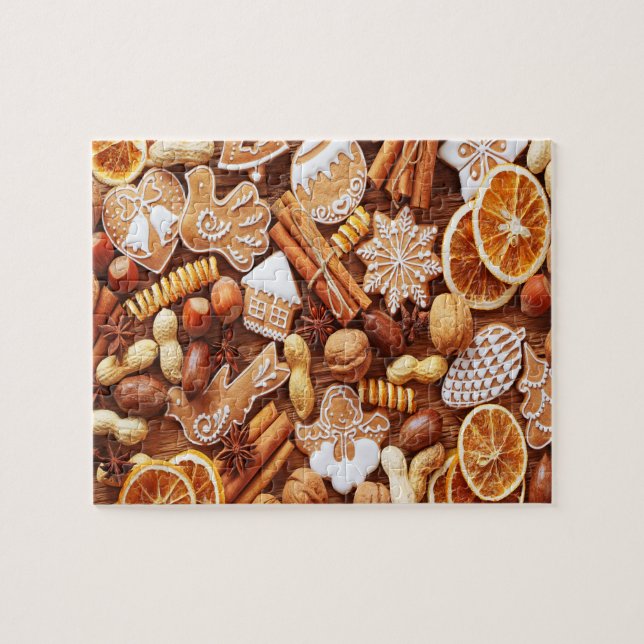 Navidades Gingerbread & Sweets Jigsaw Puzzle (Horizontal)