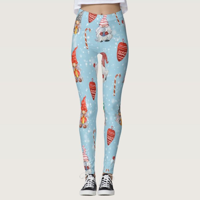 Navidades Gnome Leggings (Anverso)