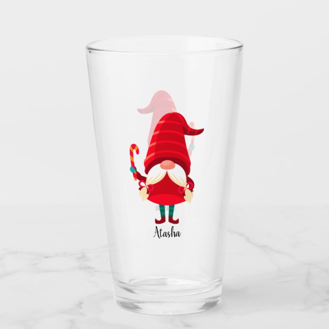 Navidades Gnome Llevando Un Cañón De Velas (Anverso)