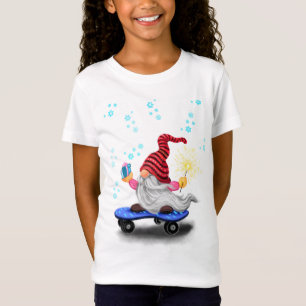 Navidades Gnome Niños Camiseta