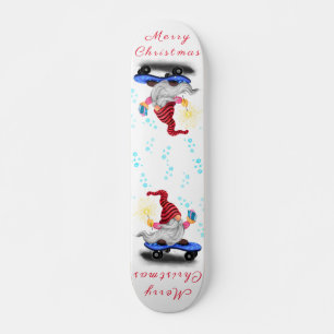 Navidades Gnome Skateboard