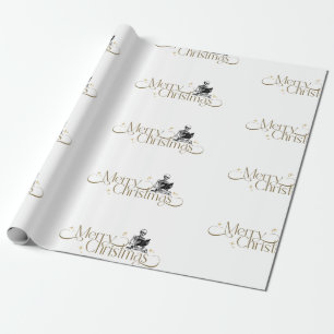 Navidades góticos esqueletos libro de papel de aju