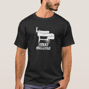 Navidades graciosos asando regalos de camiseta par