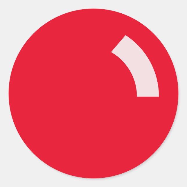 Navidades graciosos brillando Pegatina de nariz ro (Anverso)