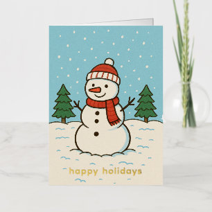 Navidades graciosos de Snowman Cute