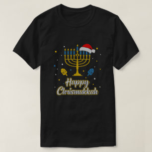Navidades Hanukkah Sweater Menorah Feliz Chris
