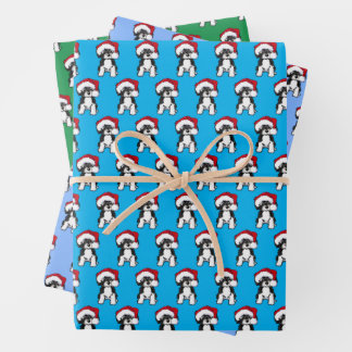 Navidades Havanés Envuelto de papel de 3 hojas